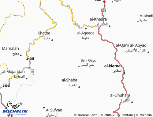 Carte MICHELIN Bathah - ViaMichelin