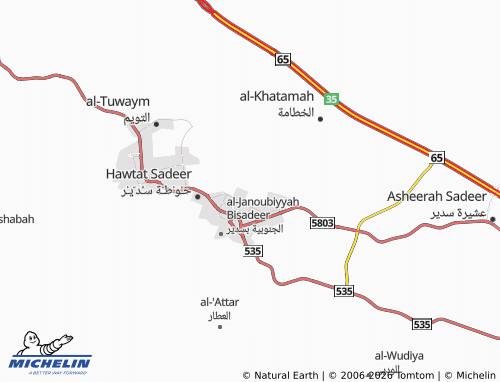 MICHELIN-Landkarte al-Murouj - ViaMichelin