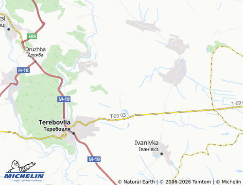 Mappa MICHELIN Borychivka - ViaMichelin