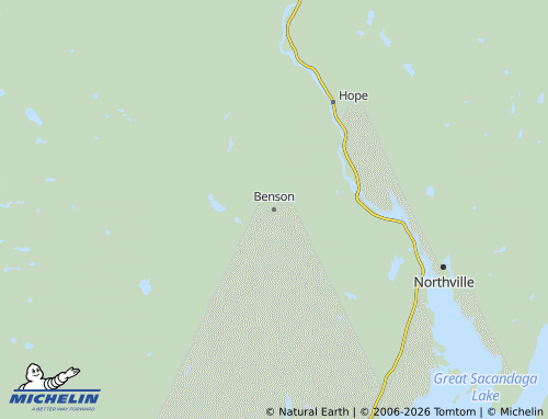 Mappa MICHELIN Benson - ViaMichelin