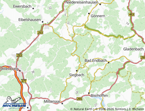 Mapa MICHELIN Tringenstein - ViaMichelin