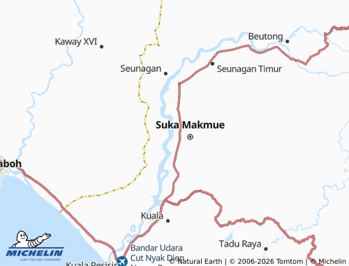 Mapa MICHELIN Kabu Blang Sapek - ViaMichelin