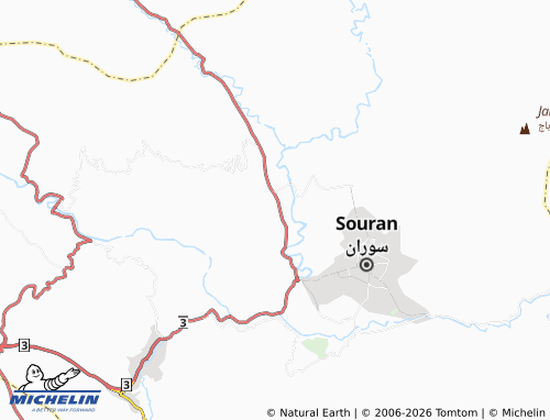 MICHELIN Grd Khiwat map - ViaMichelin
