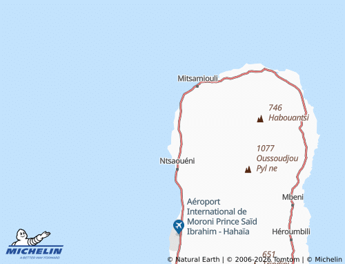 MICHELIN Djomani map - ViaMichelin