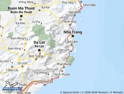 Mappa MICHELIN Khánh Sơn - ViaMichelin