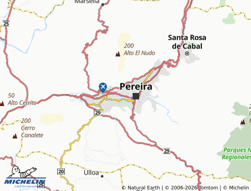 Mappa MICHELIN Ricardo Ramírez Carmona - ViaMichelin