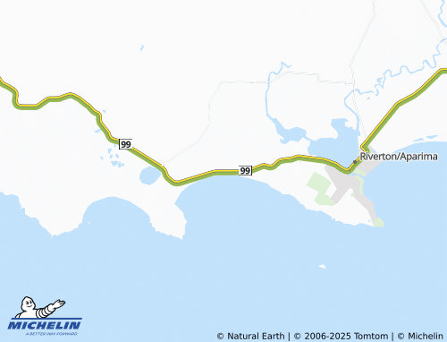 MICHELIN Tihaka map - ViaMichelin
