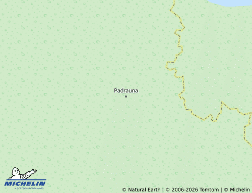 MICHELIN Padrauna map - ViaMichelin