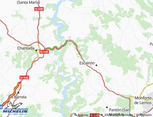Carte MICHELIN Freán (Santa Cecilia) - ViaMichelin