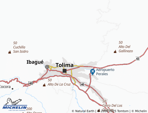 MICHELIN La Peligrosa map - ViaMichelin
