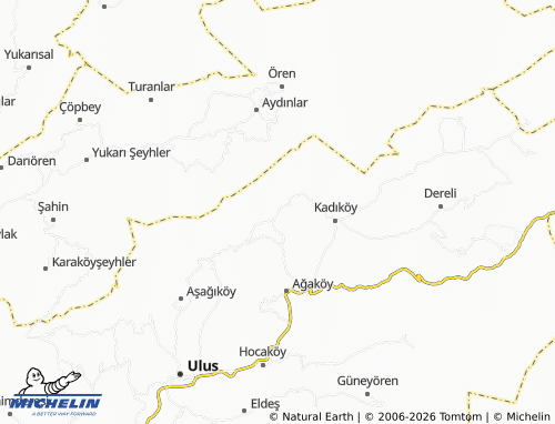 Carte MICHELIN Arpacık - ViaMichelin
