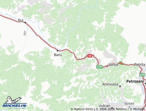 Mapa MICHELIN Crivadia - ViaMichelin