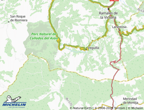 Carte MICHELIN Bustancillés - ViaMichelin