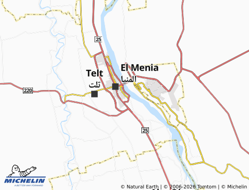 MICHELIN Qesm 4th map - ViaMichelin