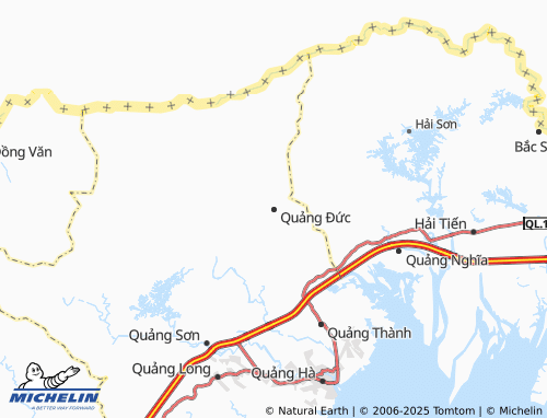 Carte MICHELIN Quảng Đức - ViaMichelin
