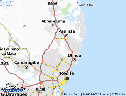 Mapa MICHELIN Tabajara - ViaMichelin