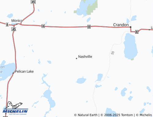 MICHELIN Nashville map - ViaMichelin