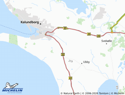 Mappa MICHELIN Rørby - ViaMichelin
