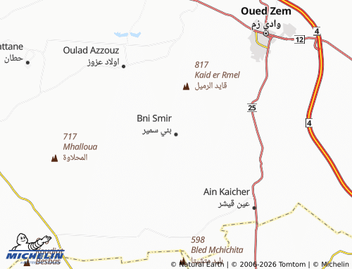 Mappa MICHELIN Bani Sameer - ViaMichelin