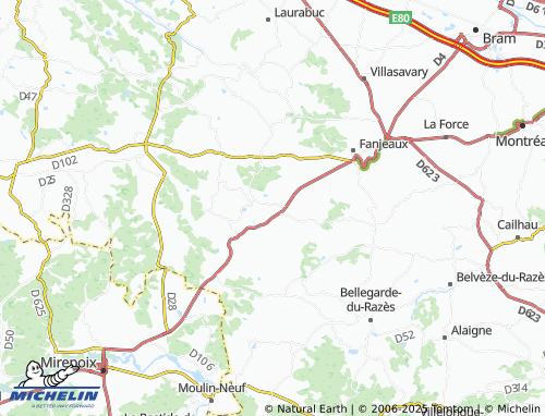 Carte MICHELIN Orsans - ViaMichelin