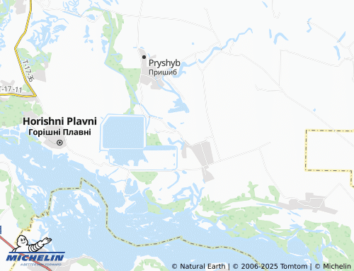 MICHELIN Petrashivka map - ViaMichelin
