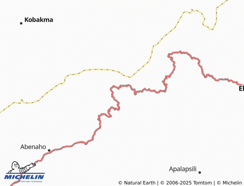 MICHELIN Kesuwi map - ViaMichelin