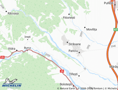 Mapa MICHELIN Repedea - ViaMichelin