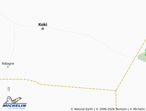 Mapa MICHELIN Ndiambor - ViaMichelin