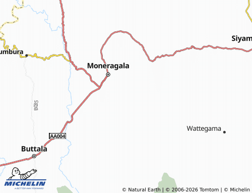 Mappa MICHELIN Kawdawa - ViaMichelin