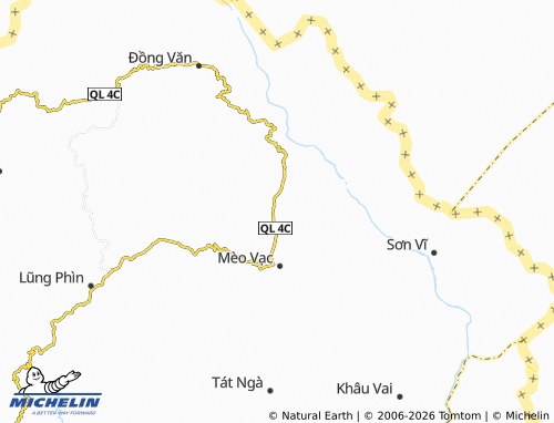 Mapa MICHELIN Pả Vi - ViaMichelin