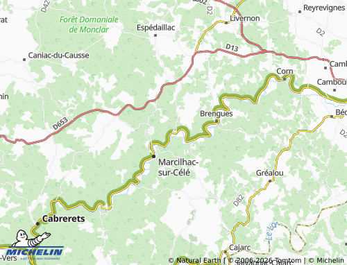 Mapa MICHELIN Saint-Sulpice - ViaMichelin