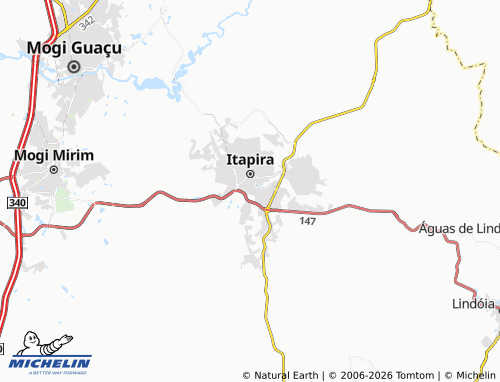Mappa MICHELIN Vila Bazani - ViaMichelin