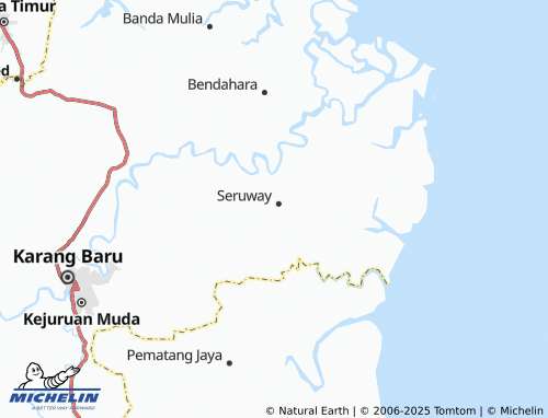 MICHELIN Gedung Biara map - ViaMichelin