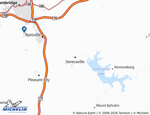 Mapa MICHELIN Senecaville - ViaMichelin