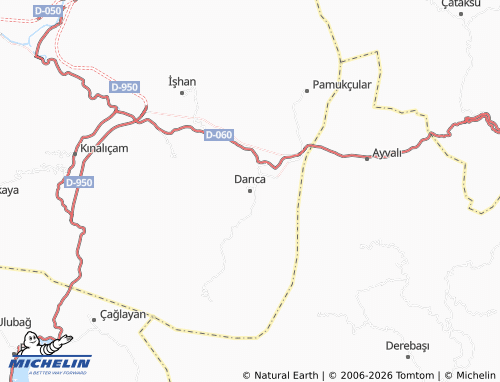 MICHELIN Darıca map - ViaMichelin