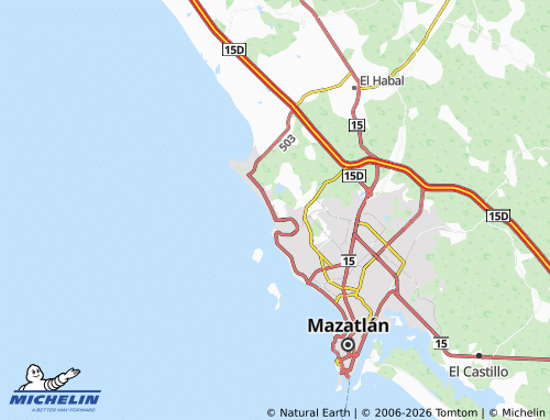 Mapa MICHELIN Villas Puerto Iguanas - ViaMichelin