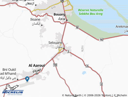 MICHELIN Silwan map - ViaMichelin