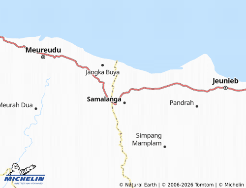 MICHELIN Mesjid Baro map - ViaMichelin