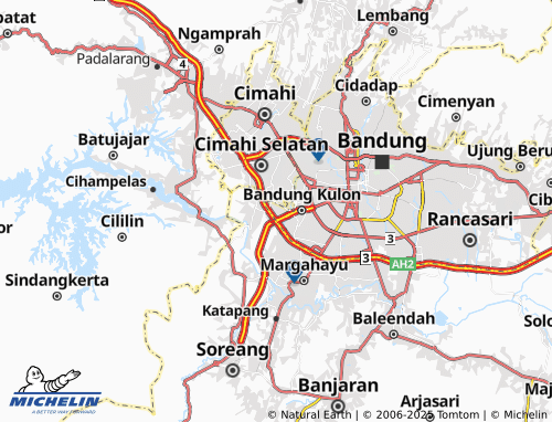 MICHELIN Gempol Sari map - ViaMichelin