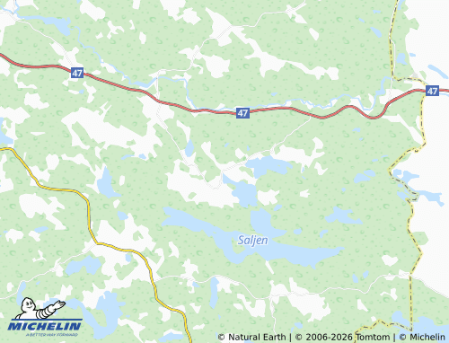 MICHELIN Skirö map - ViaMichelin