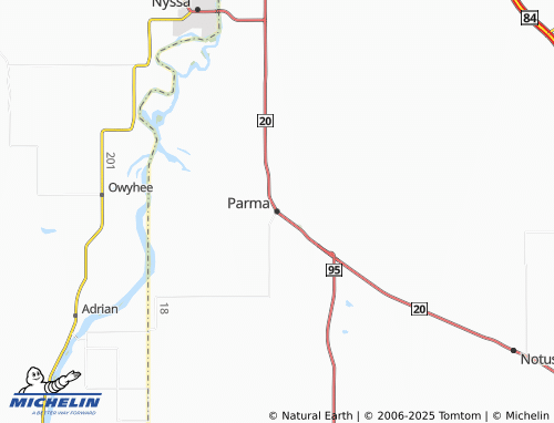 MICHELIN Parma map - ViaMichelin