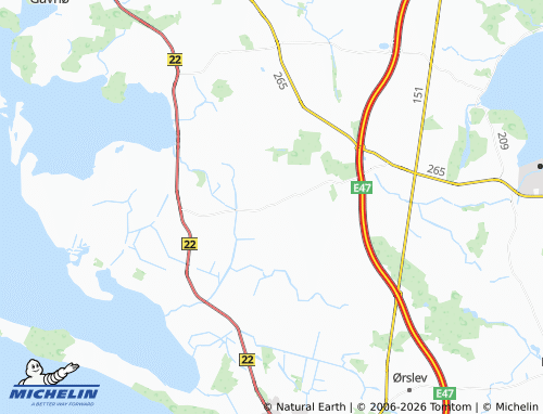 Mappa MICHELIN Lundby - ViaMichelin