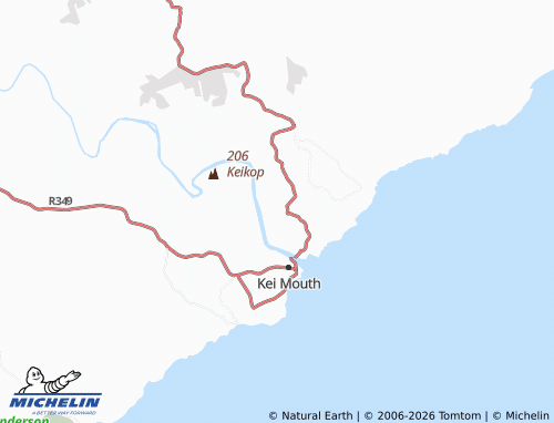 MICHELIN-Landkarte Dakeni A - ViaMichelin