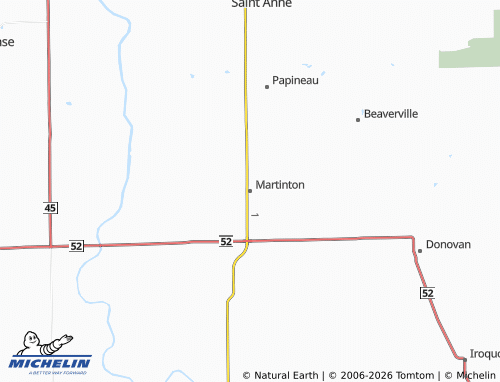 Mappa MICHELIN Martinton - ViaMichelin