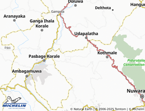 MICHELIN Kadadora map - ViaMichelin