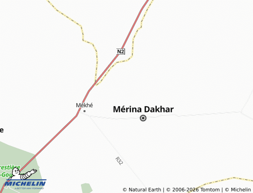 Mapa MICHELIN Tiar Tilor - ViaMichelin