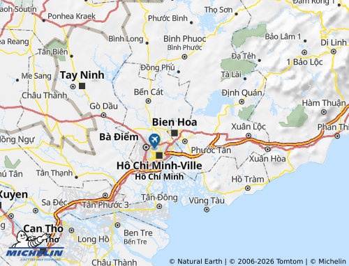 Kaart MICHELIN Đồng Nai - ViaMichelin
