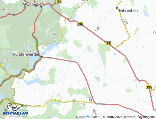 MICHELIN Kraatz map - ViaMichelin