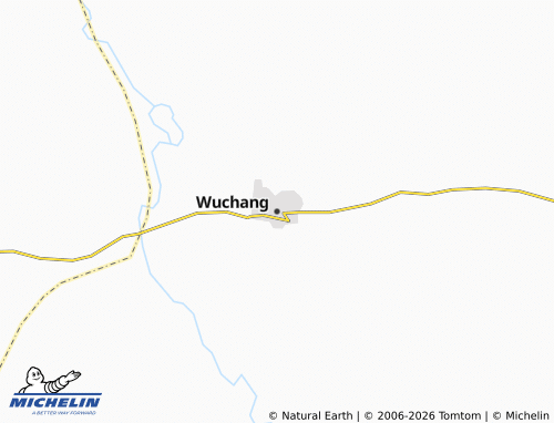 Kaart MICHELIN Wuchang - ViaMichelin