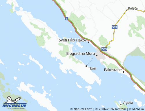 Mapa MICHELIN Kraj - ViaMichelin